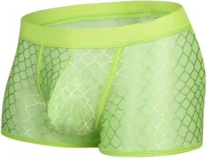 Men's Sexy Tennis Low Rise Solid Color U Bag Big Flat Corner Sexy Men's Boxer Briefs