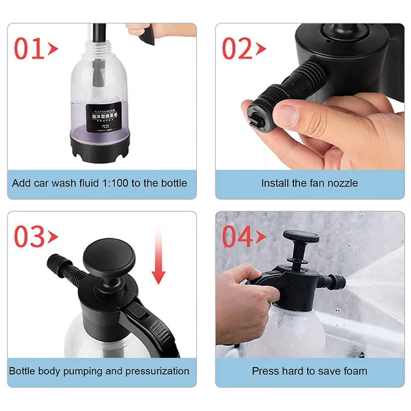 Mintiml Air Pressure Foam Spray Pot