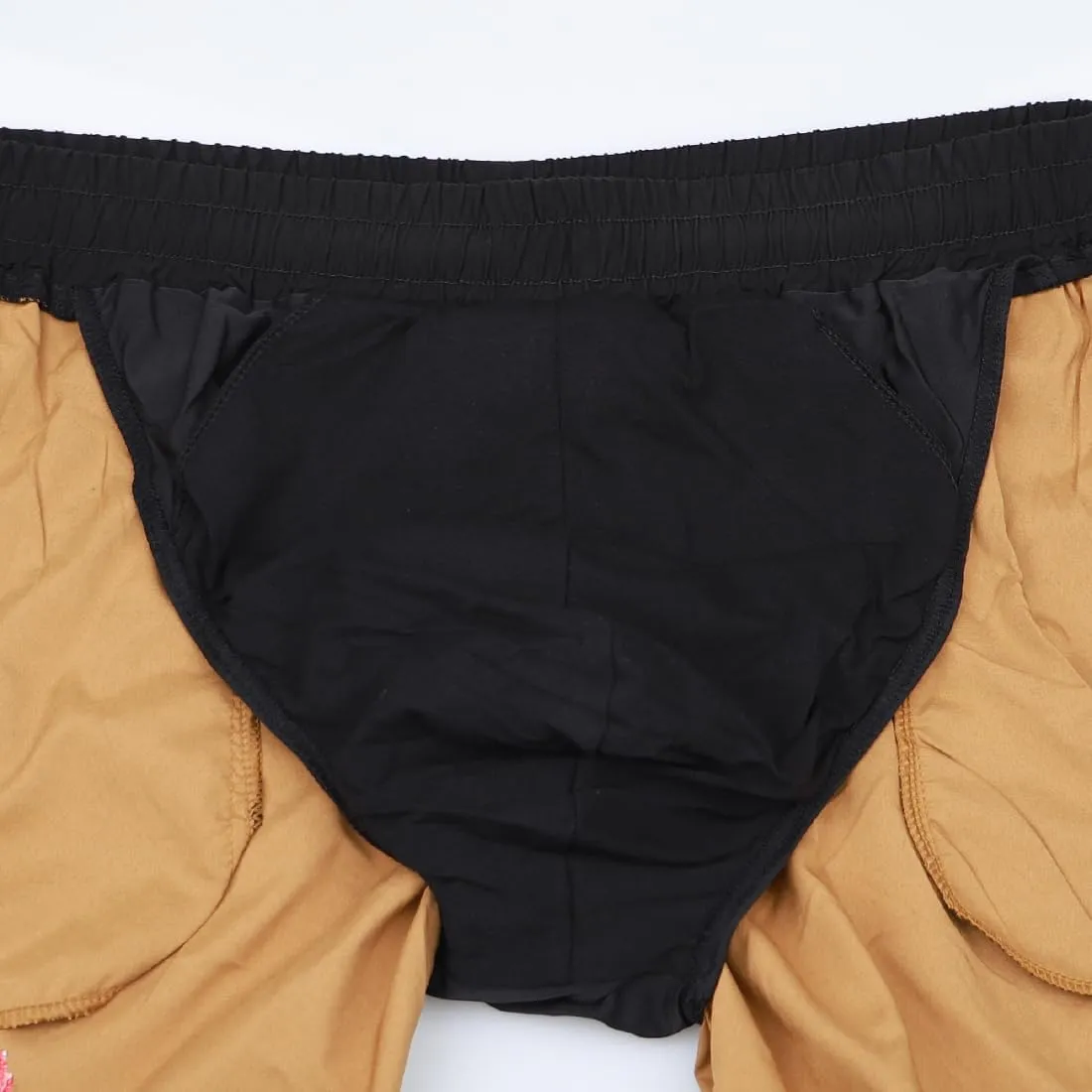 Muscle Alive Men's 4" Running Workout Shorts with Lining