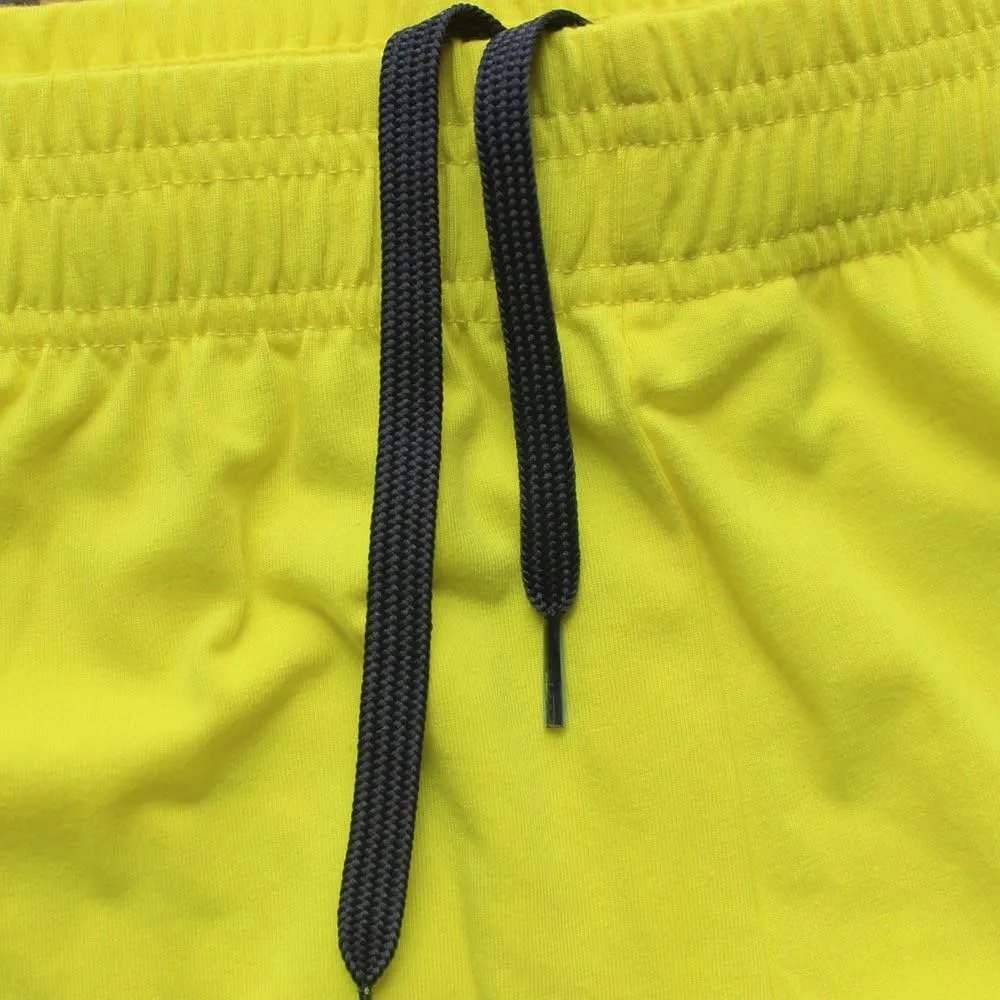 Muscle Alive Mens Bodybuilding Shorts 3" Inseam Cotton