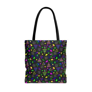 Neon ShapesTote Bag (AOP)