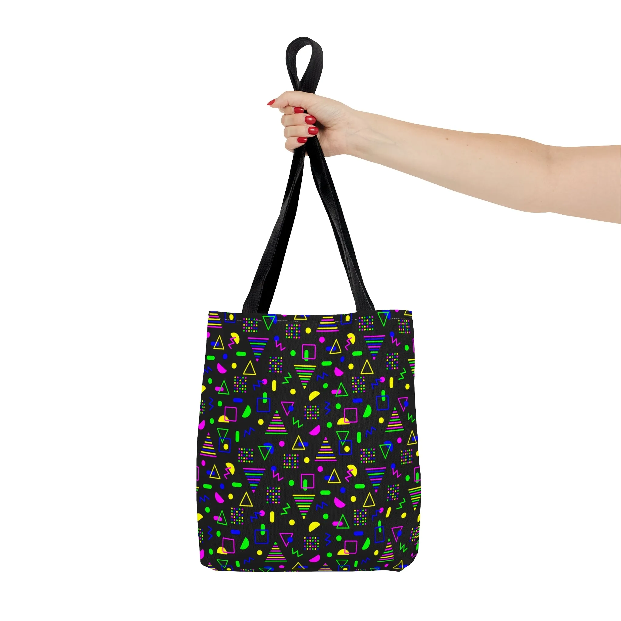 Neon ShapesTote Bag (AOP)