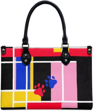 Purses and Handbag for Women Top Handle Tote Shoulder Bag Vegan Leather Satchel Purses for Travel Work Shopping