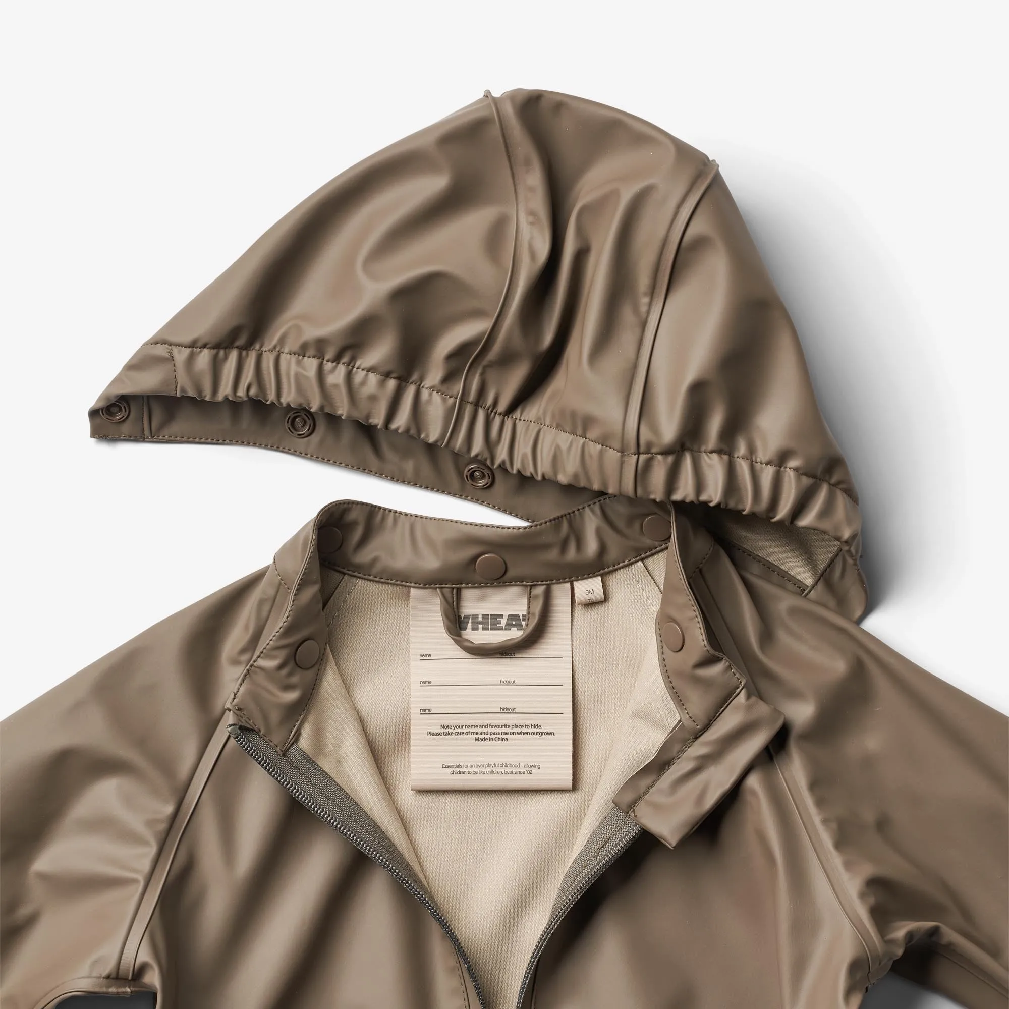 Rainsuit Mika - dry wood