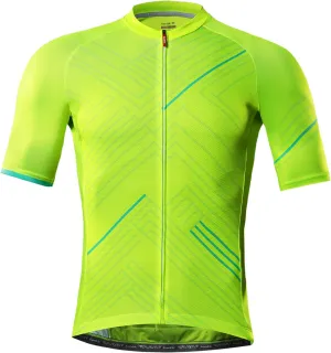 Santic Cycling Jersey Men's Short Sleeve Tops Mountain Biking Shirts Bicycle Jacket with Pockets 