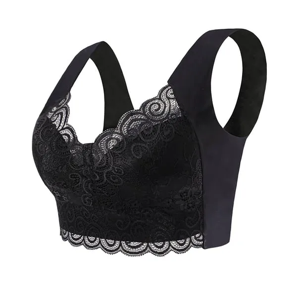 Seamless Lace One-Piece Bra