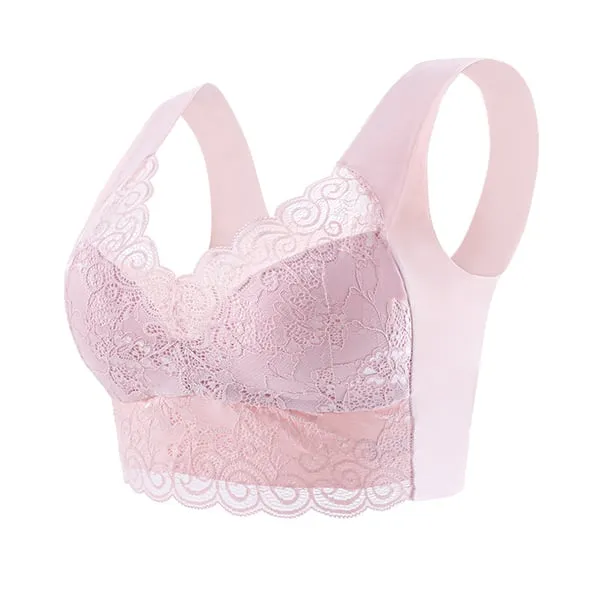 Seamless Lace One-Piece Bra