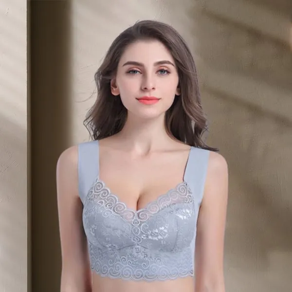 Seamless Lace One-Piece Bra