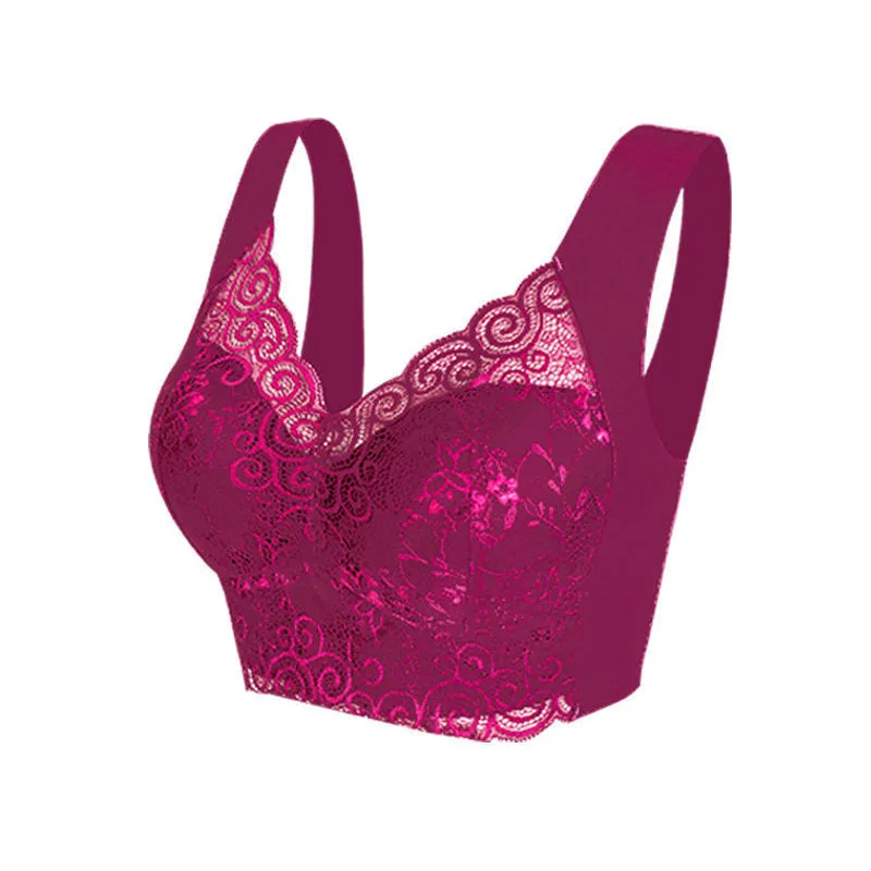 Seamless Lace One-Piece Bra