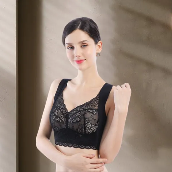 Seamless Lace One-Piece Bra