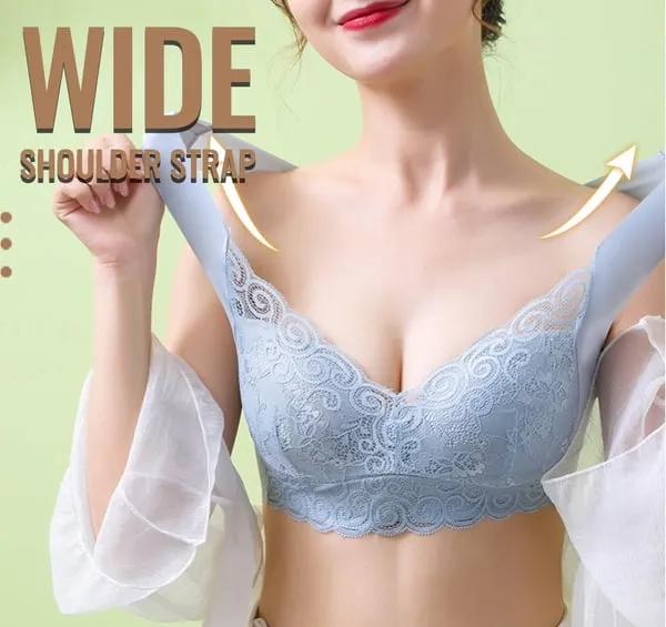 Seamless Lace One-Piece Bra