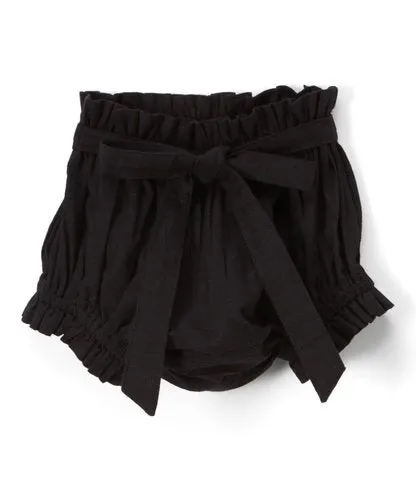 Set of 3 - Short - Style Diaper Covers with Belt. Navy, Black & Brown.