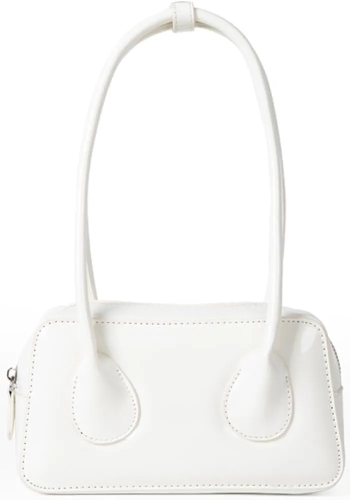 Shoulder Bag for Women Glossy Underarm Bag Versatile Satchel Handbag Hobo Purses for Work Travel