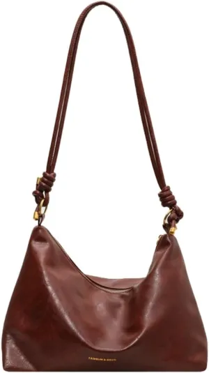 Shoulder Bags for Women Versatile Leather Purse Stylish Handbags Hobo Bag Satchel 2024