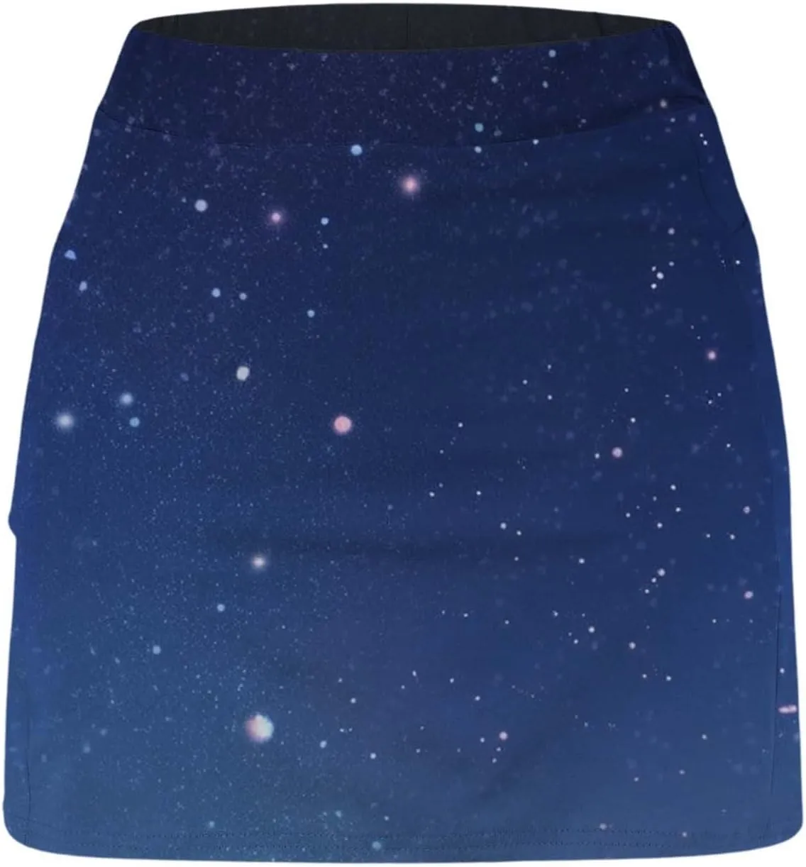 Skorts for Women Dressy Tie Dye High Waisted Tummy Control Tennis Skirt Built in Shorts Running Skirts with Pockets