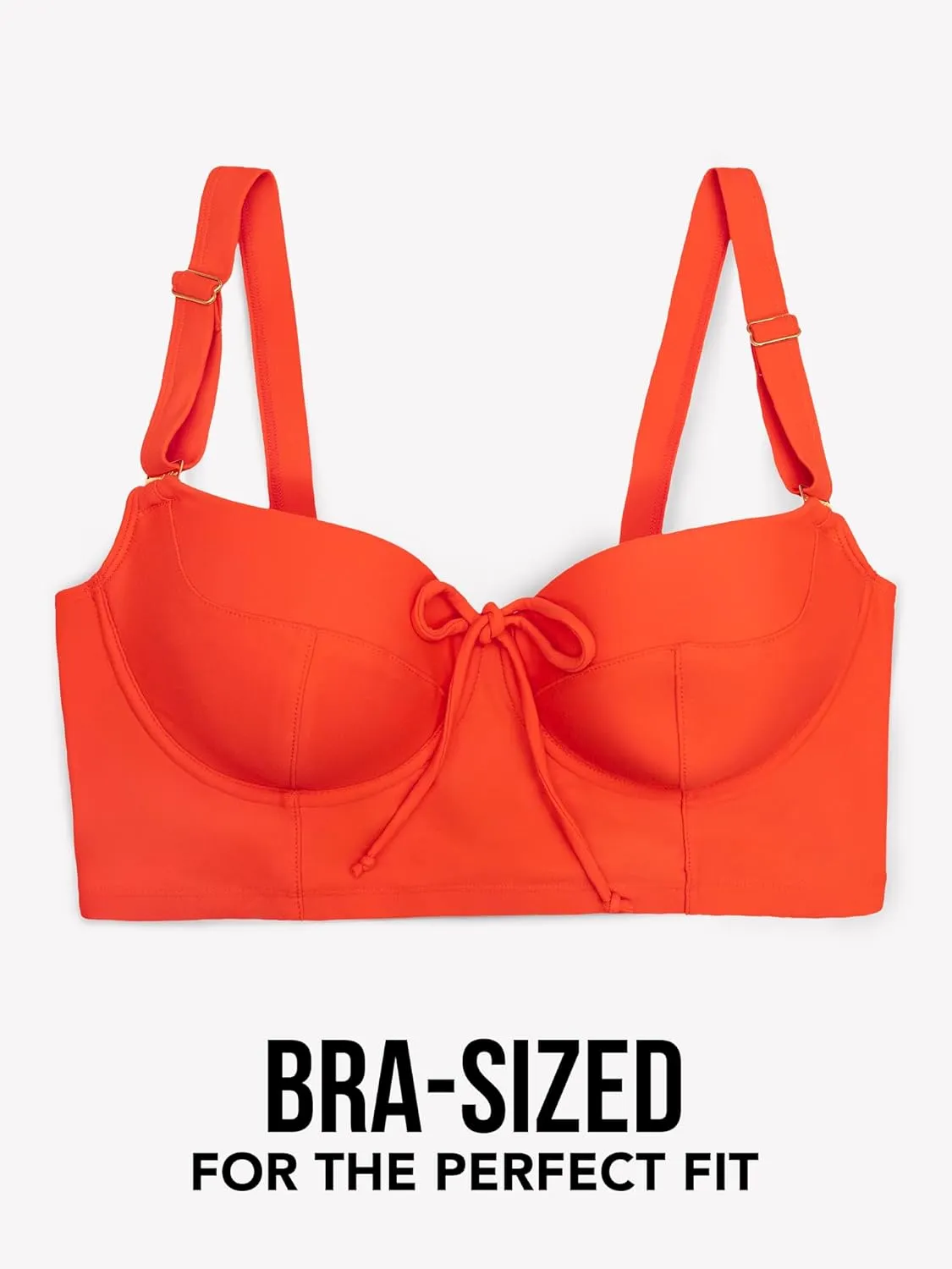 Smart & Sexy Women's Swimwear Underwire Bikini Top  Lightly Lined for Comfort and Shape