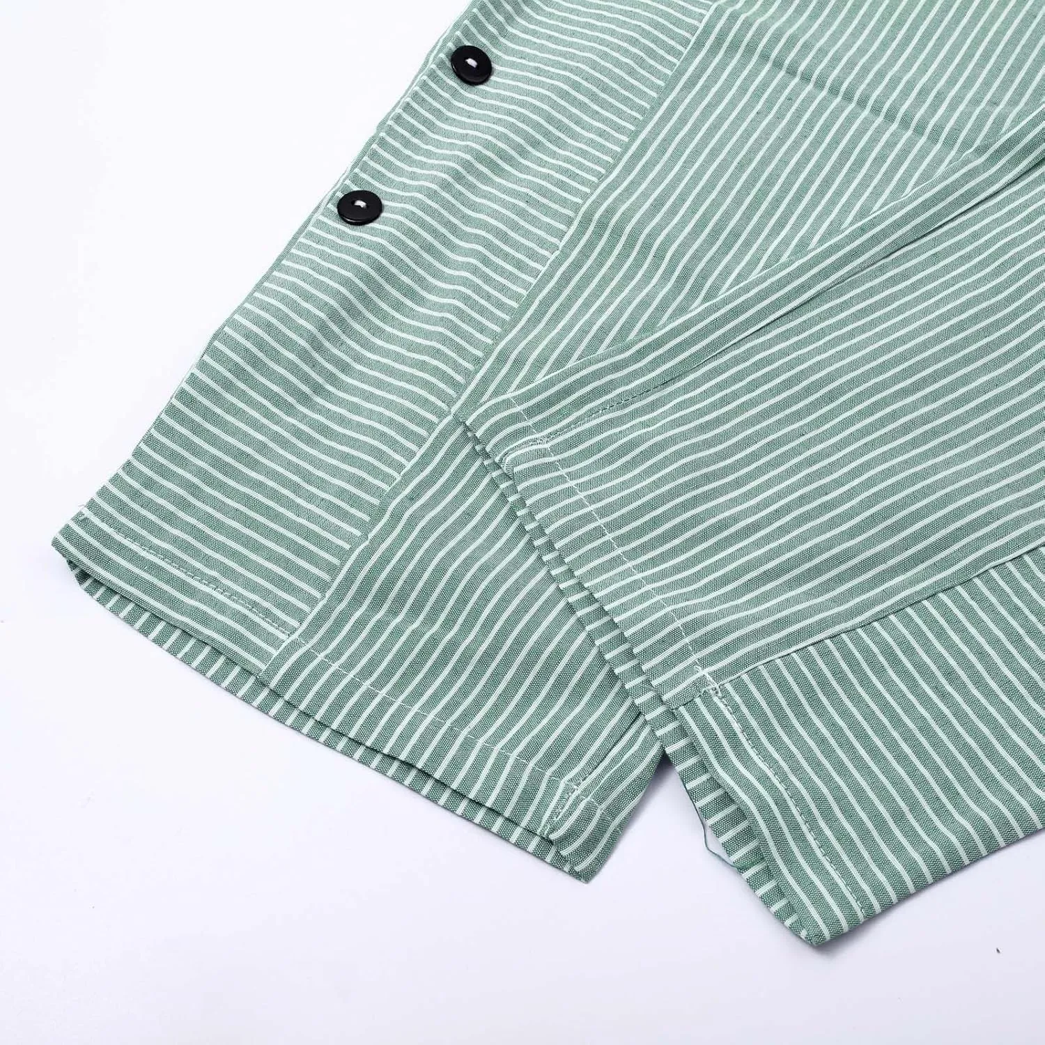 Striped Linen Pants Women Wide Leg Trousers with Pockets Casual Lightweight Pinstripe Pants Trendy Clothes 2025