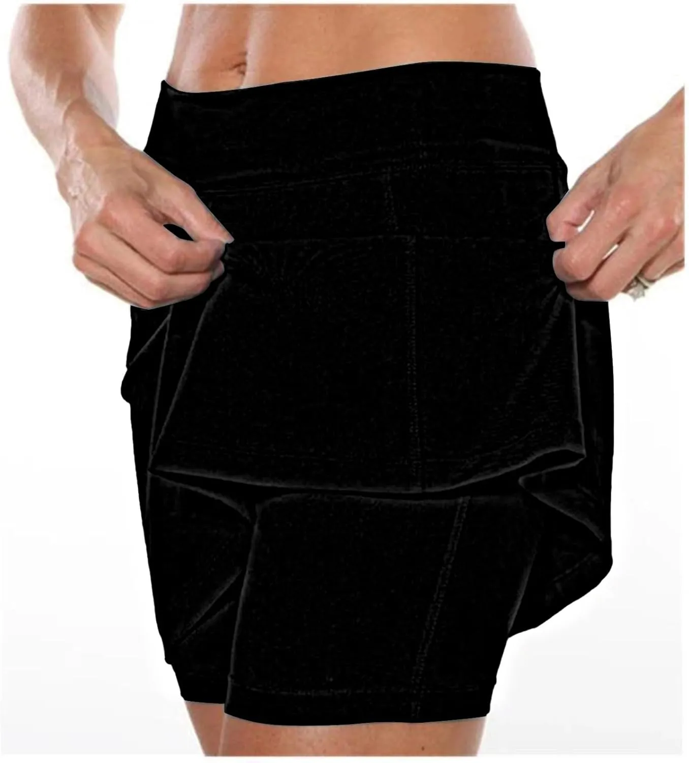Tennis Skirt Skorts for Woman High Waisted Elastic Yoga Workout Golf Skorts Quick Dry Athletic Tummy Control Floral Skirts