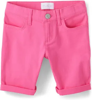The Children's Place Girls' Denim Skimmer Shorts