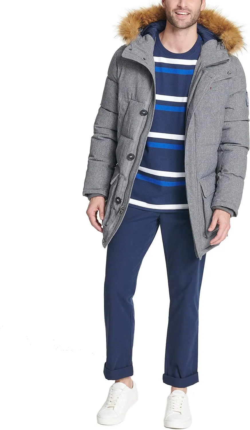Tommy Hilfiger Men's Arctic Cloth Heavyweight Performance Parka