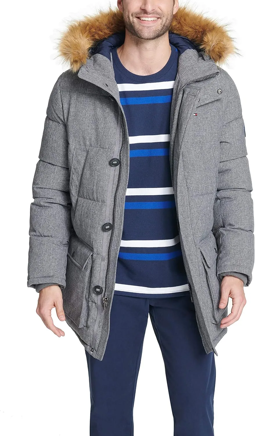 Tommy Hilfiger Men's Arctic Cloth Heavyweight Performance Parka