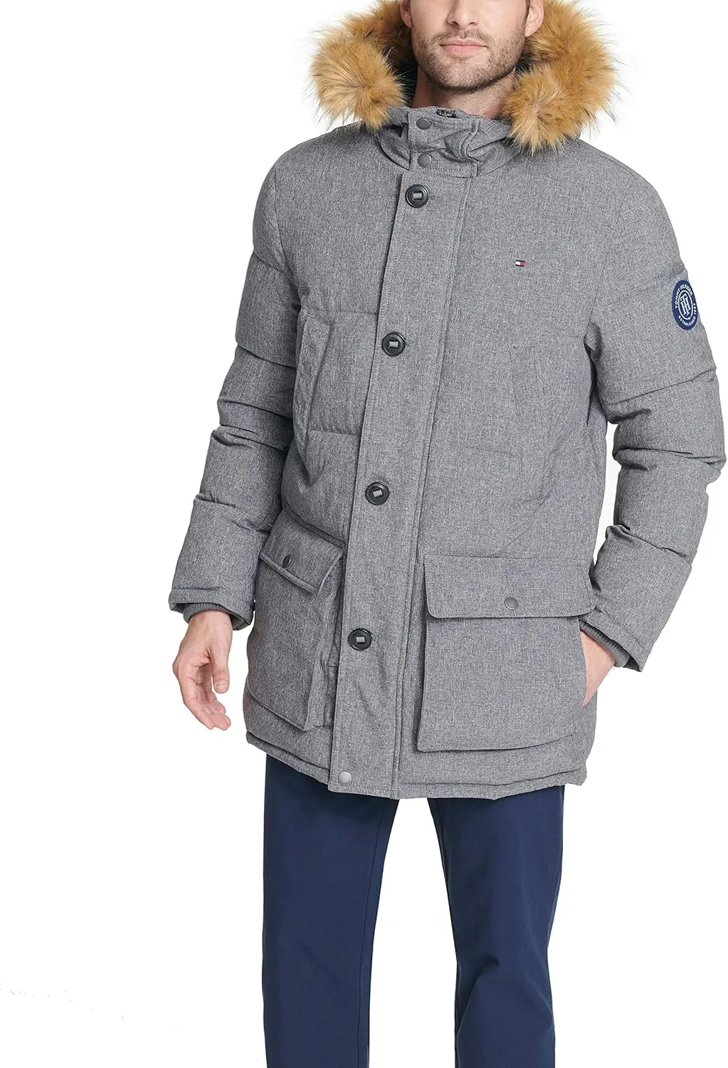 Tommy Hilfiger Men's Arctic Cloth Heavyweight Performance Parka