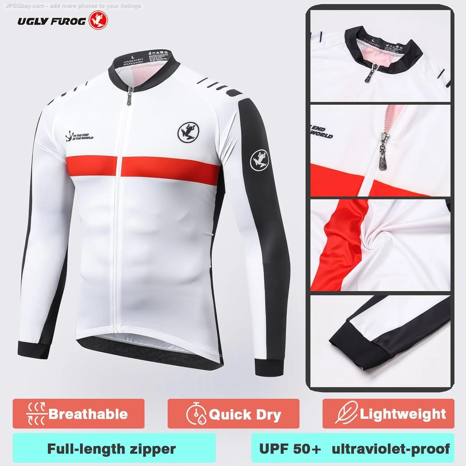 UGLY FROG Men's Cycling Jerseys MTB Shirts Mountain Bike Clothing