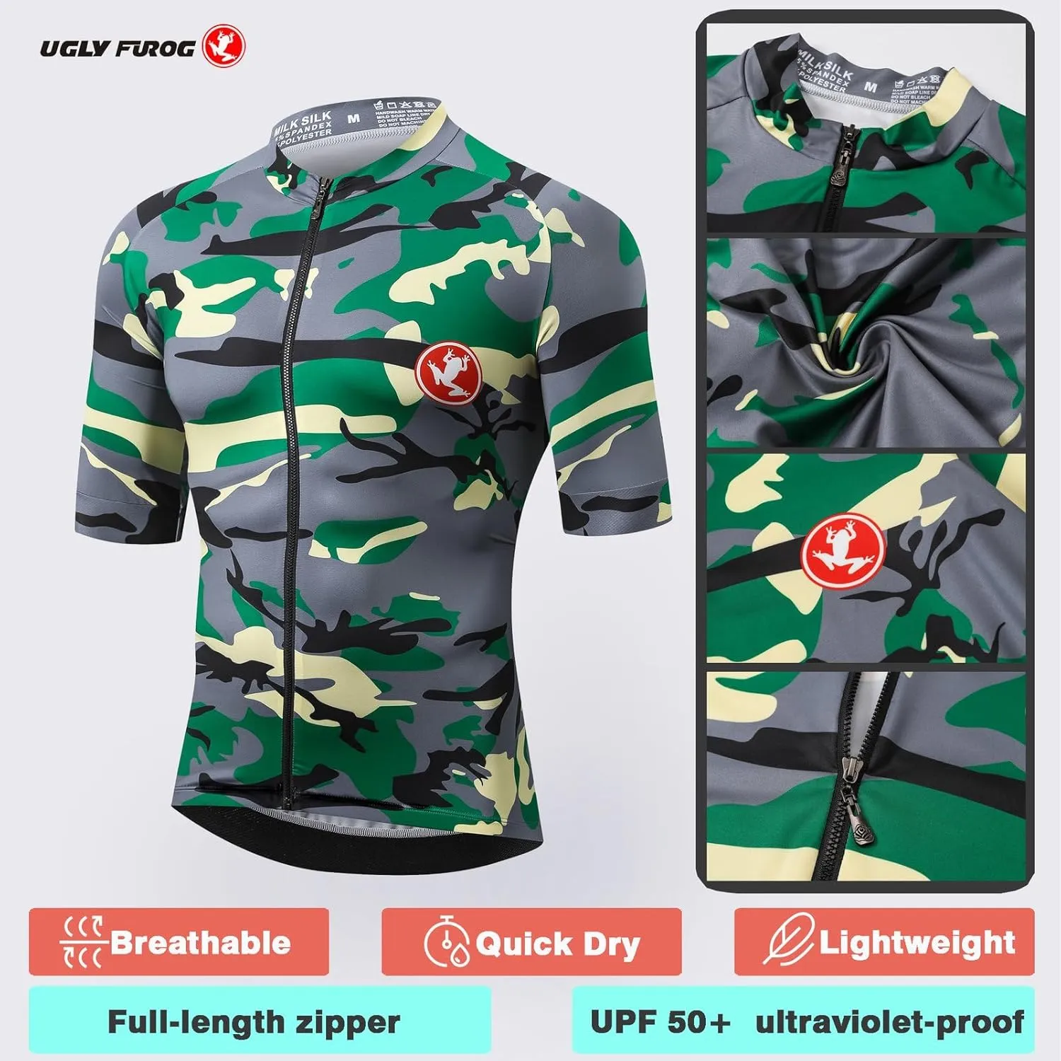 UGLY FROG Men's Cycling Jerseys MTB Shirts Mountain Bike Clothing