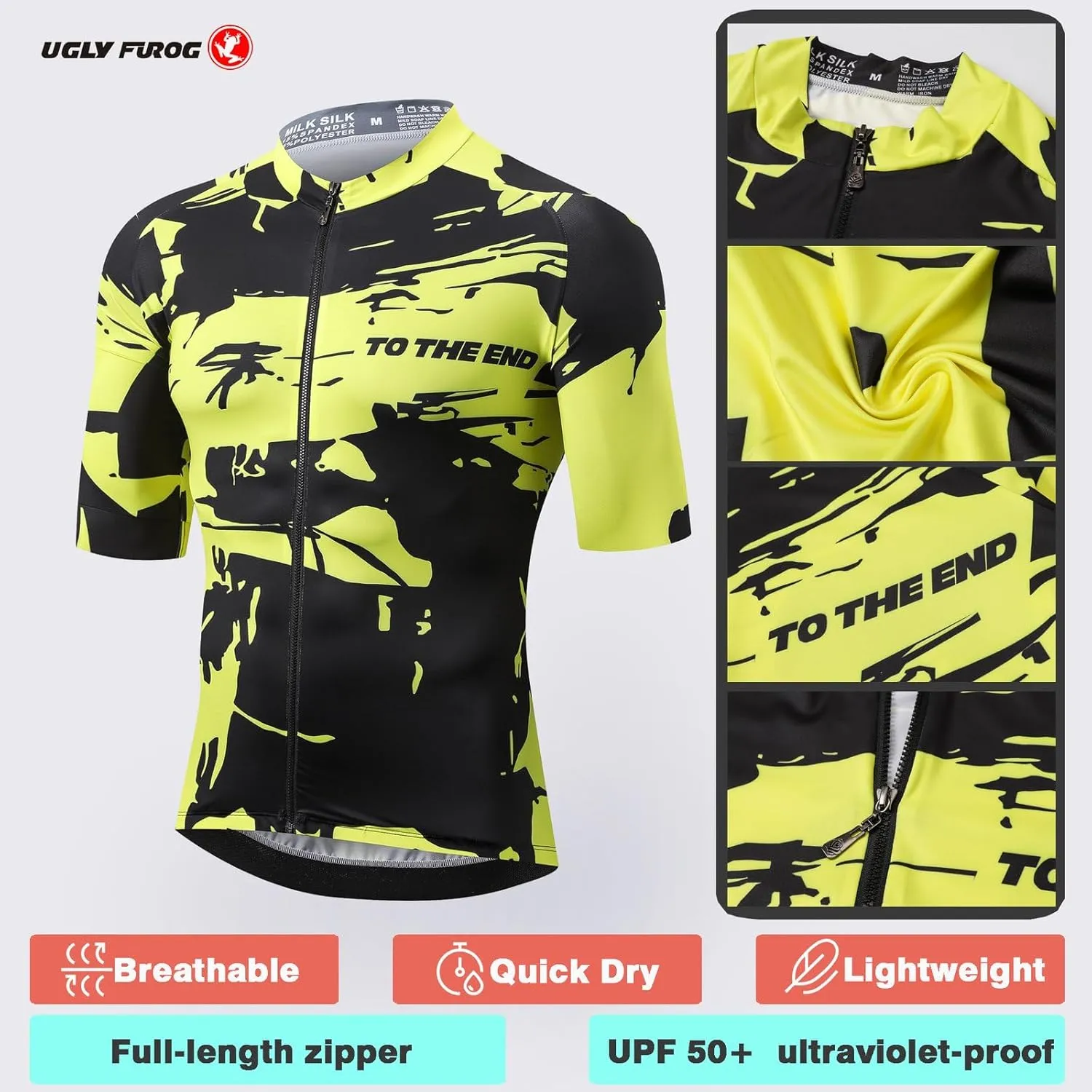 UGLY FROG Men's Cycling Jerseys MTB Shirts Mountain Bike Clothing