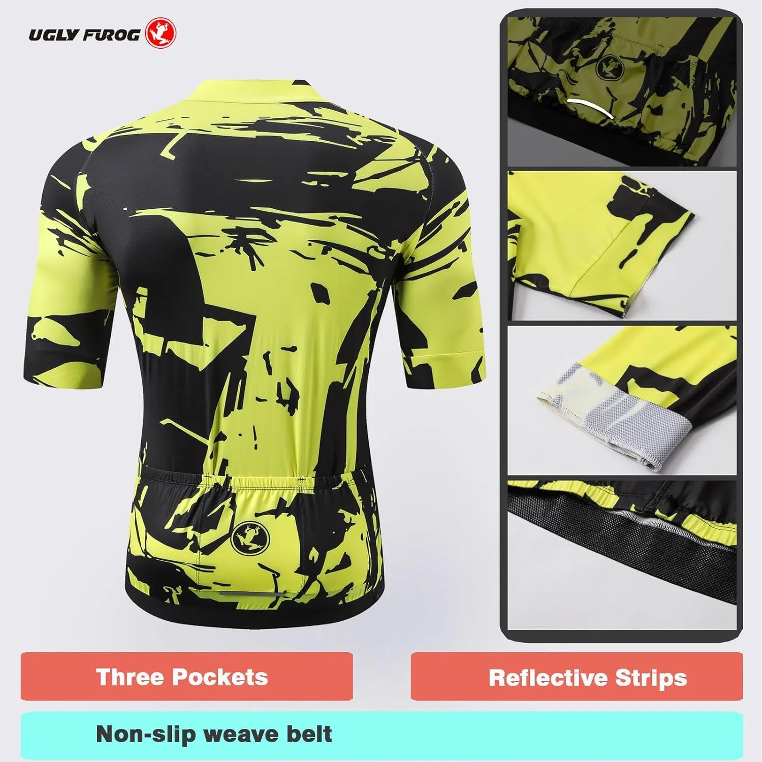 UGLY FROG Men's Cycling Jerseys MTB Shirts Mountain Bike Clothing