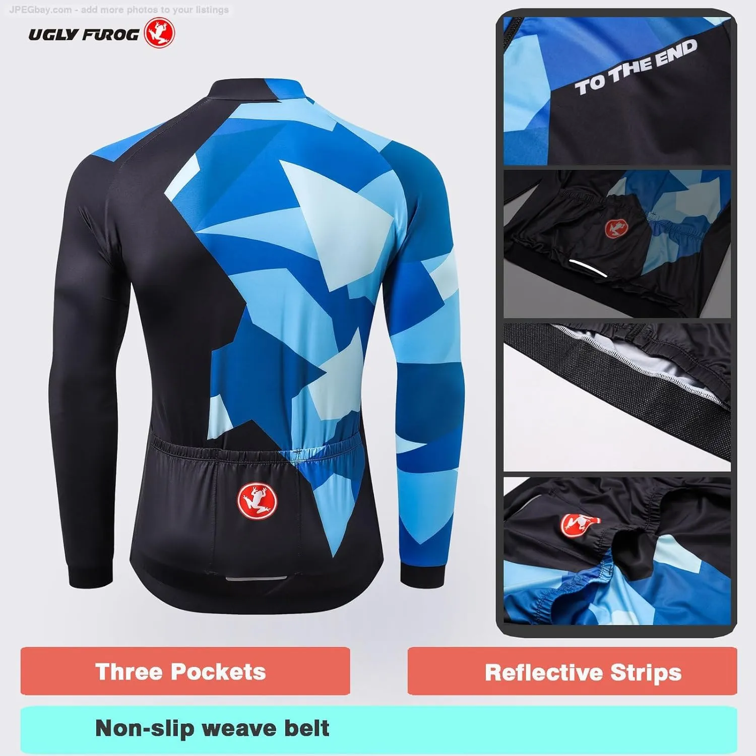 UGLY FROG Men's Cycling Jerseys MTB Shirts Mountain Bike Clothing
