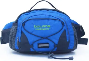 Unisex cycling nylon belt bag Waist pack hiking sport (blue 1)