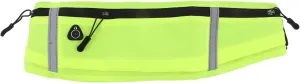 VALICLUD Adjustable Sports Waist Pouch Reflective Phone Compartment for Hiking Cycling Workout