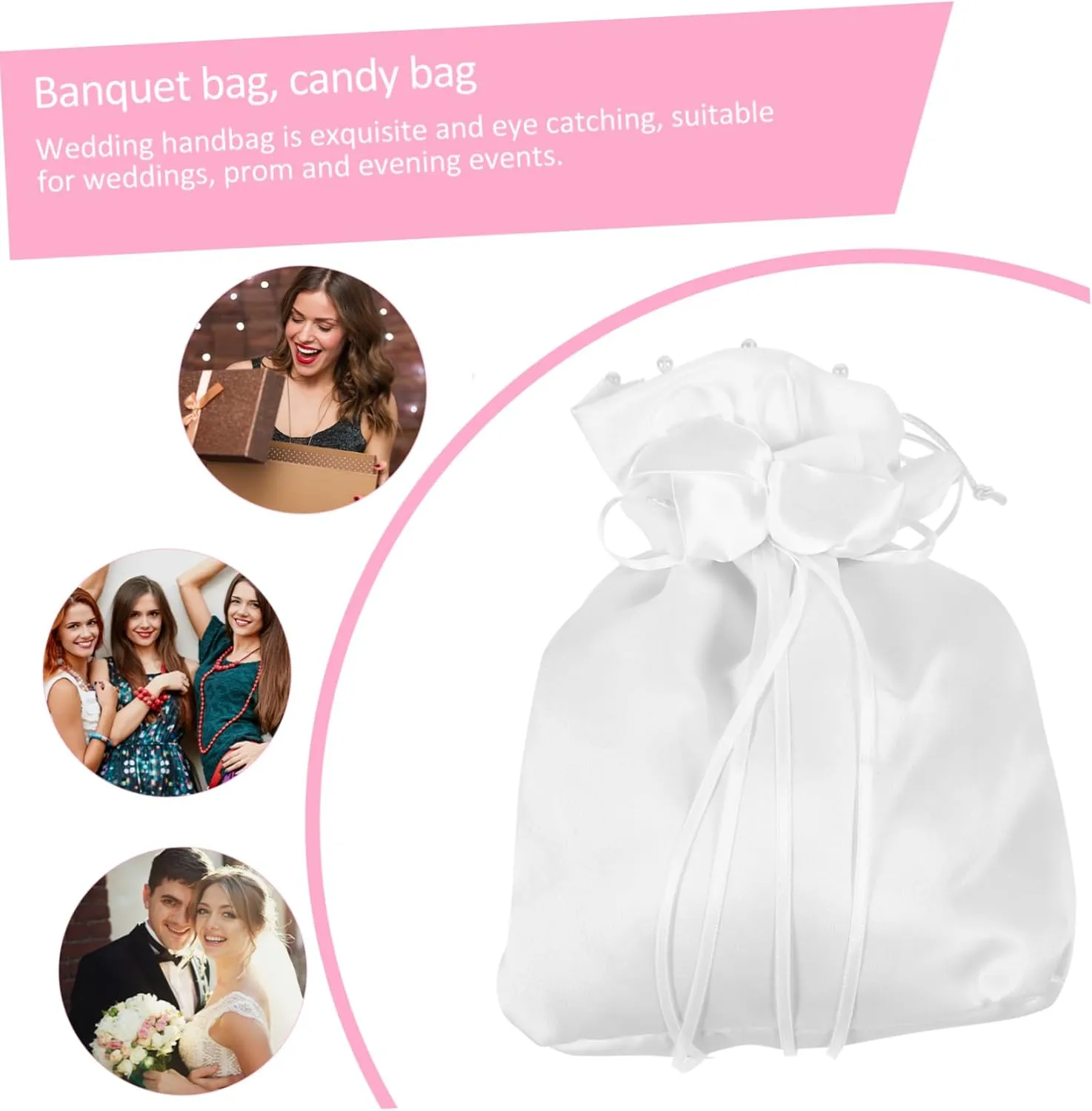 Wedding Supplies Handbags Formal Purses for Women Evening Wedding Purses for Bride Bridal Purse Wedding