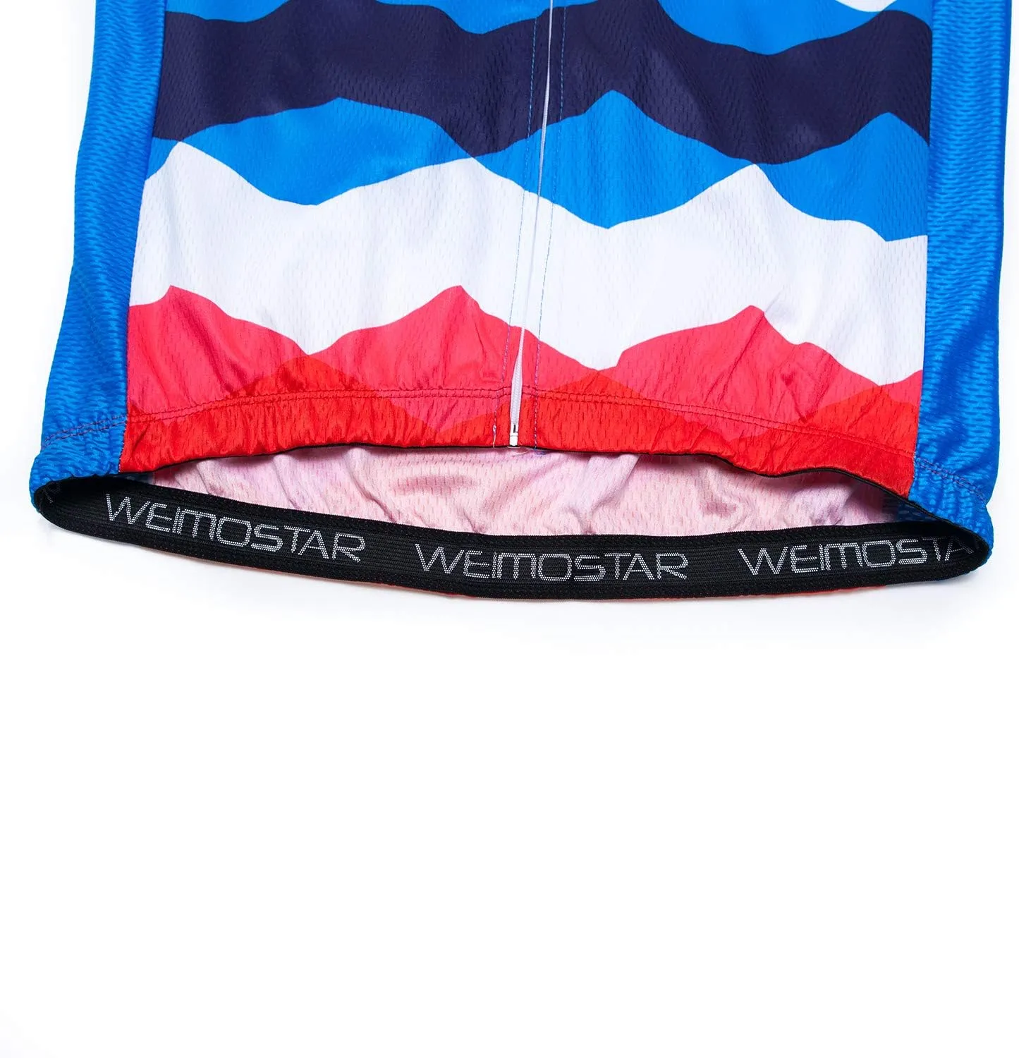 Weimostar Men's Cycling Jersey Short Sleeve Bike Clothing Multicolored Diamond