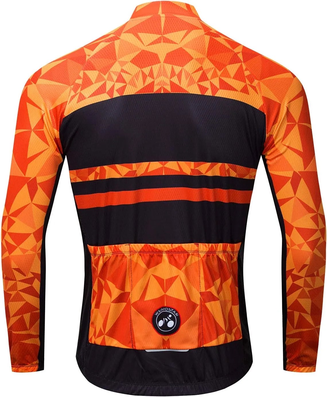 Weimostar Men's Cycling Jersey Short Sleeve Bike Clothing Multicolored Diamond