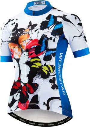 Weimostar Women's Cycling Jersey Bike Bicycle Clothing Shirt Jacket Summer
