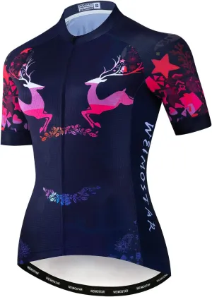 Weimostar Women's Cycling Jersey Bike Bicycle Clothing Shirt Jacket Summer