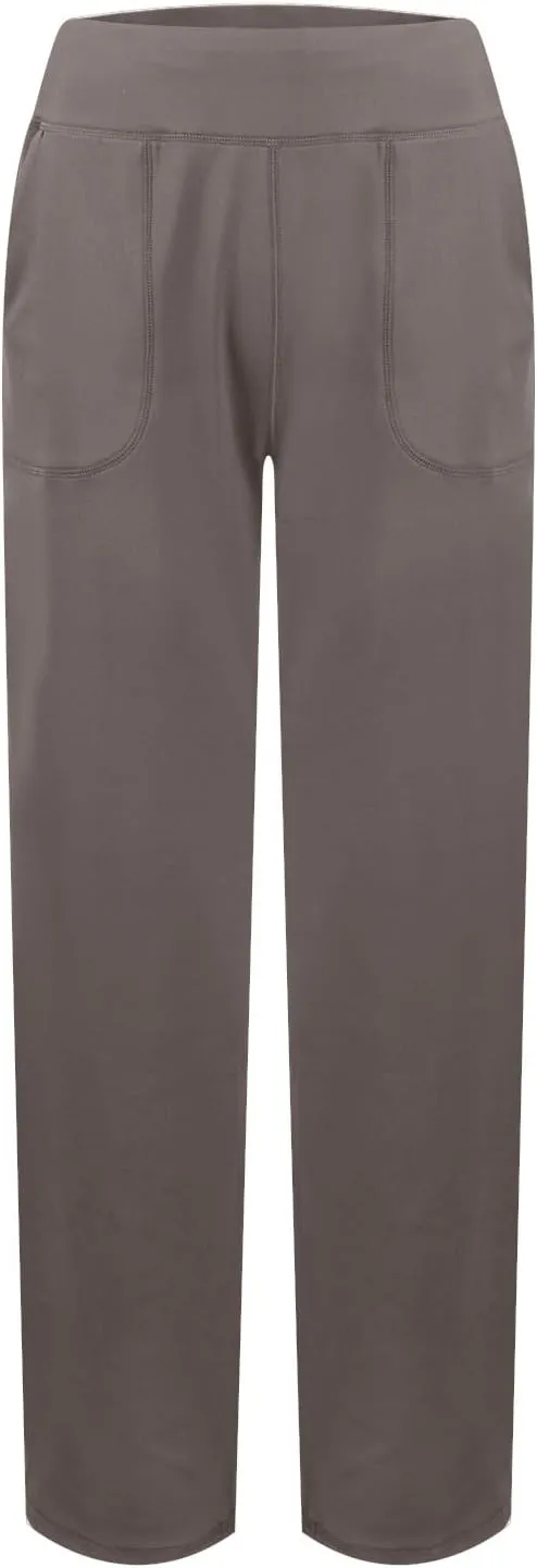 Wide Leg Yoga Pants for Women High Waist Bootcut Straight Leg Yoga Pants with Pockets Butt Lifting Yoga Flare Leggings