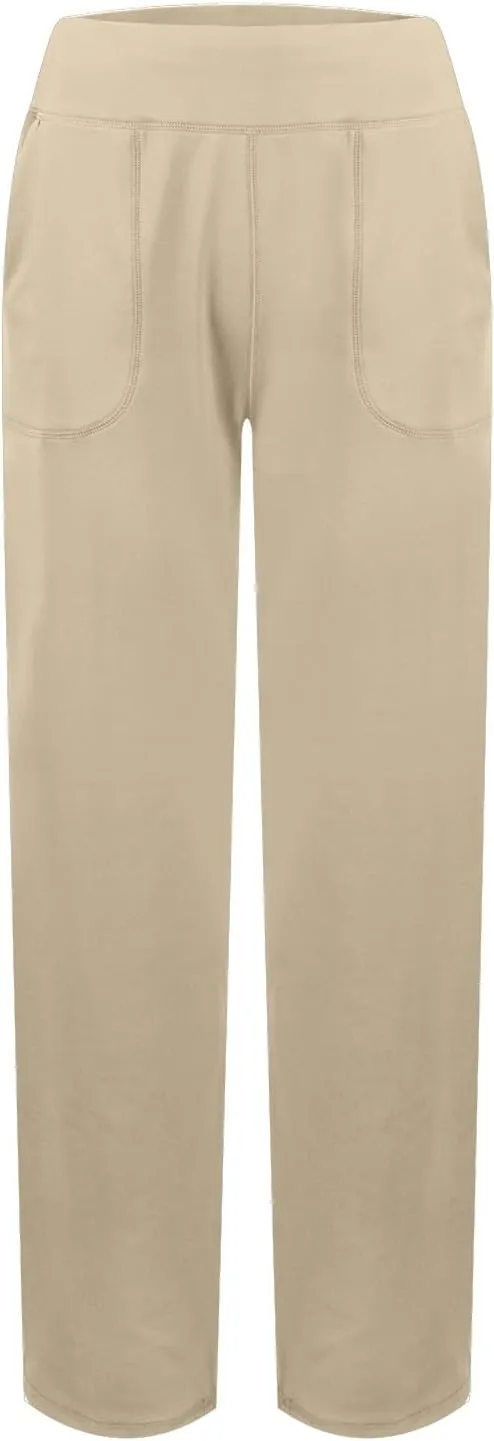 Wide Leg Yoga Pants for Women High Waist Bootcut Straight Leg Yoga Pants with Pockets Butt Lifting Yoga Flare Leggings