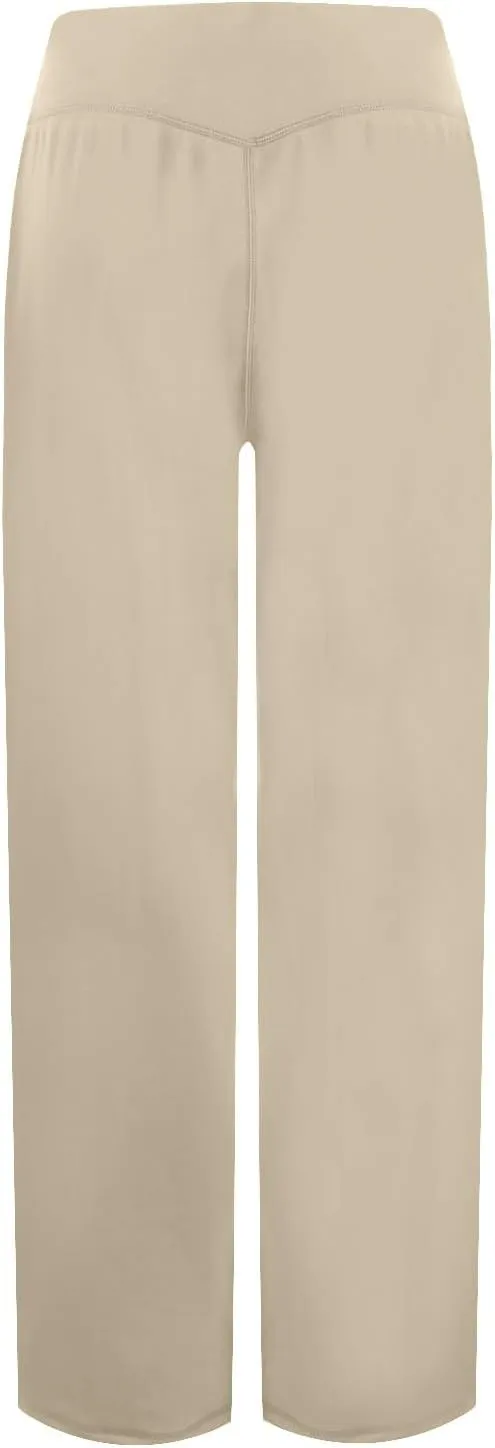 Wide Leg Yoga Pants for Women High Waist Bootcut Straight Leg Yoga Pants with Pockets Butt Lifting Yoga Flare Leggings