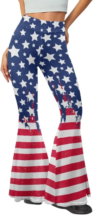 Women Bootcut Yoga Pants Tummy Control Workout Yoga Pants High Waisted Flare Leggings