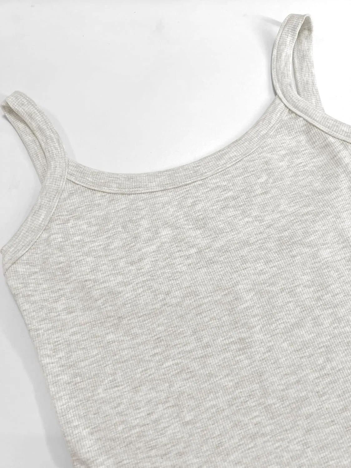 Women Summer Tops Backless Tank Tops Basic Cute 2025 Crew Neck Camisole Spaghetti Strap Going Out Slim Fit Shirts