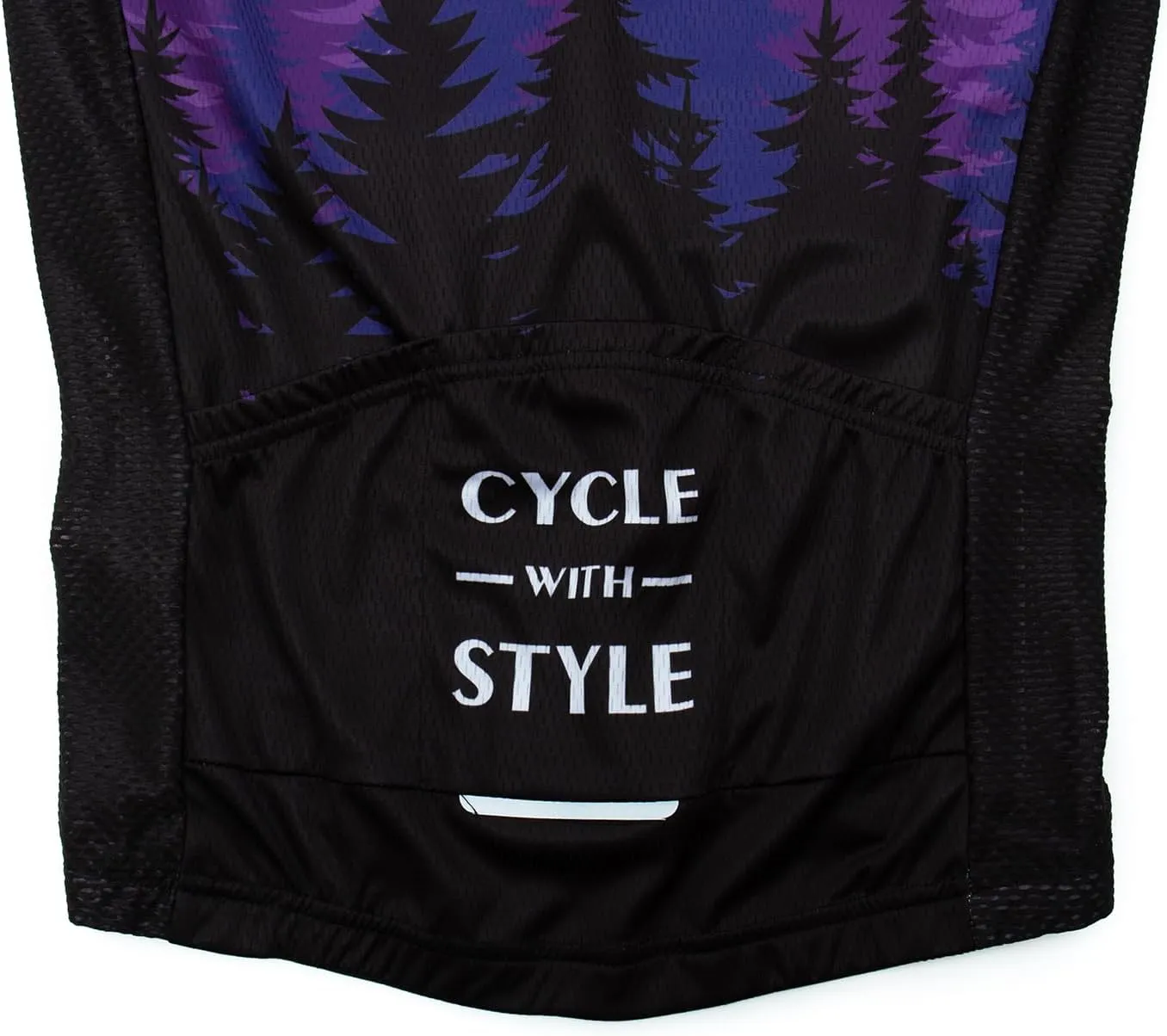 Women's Long Sleeve Cycling Jersey, Quick Dry Bike Top with Reflective Strip, Zipper and Pockets