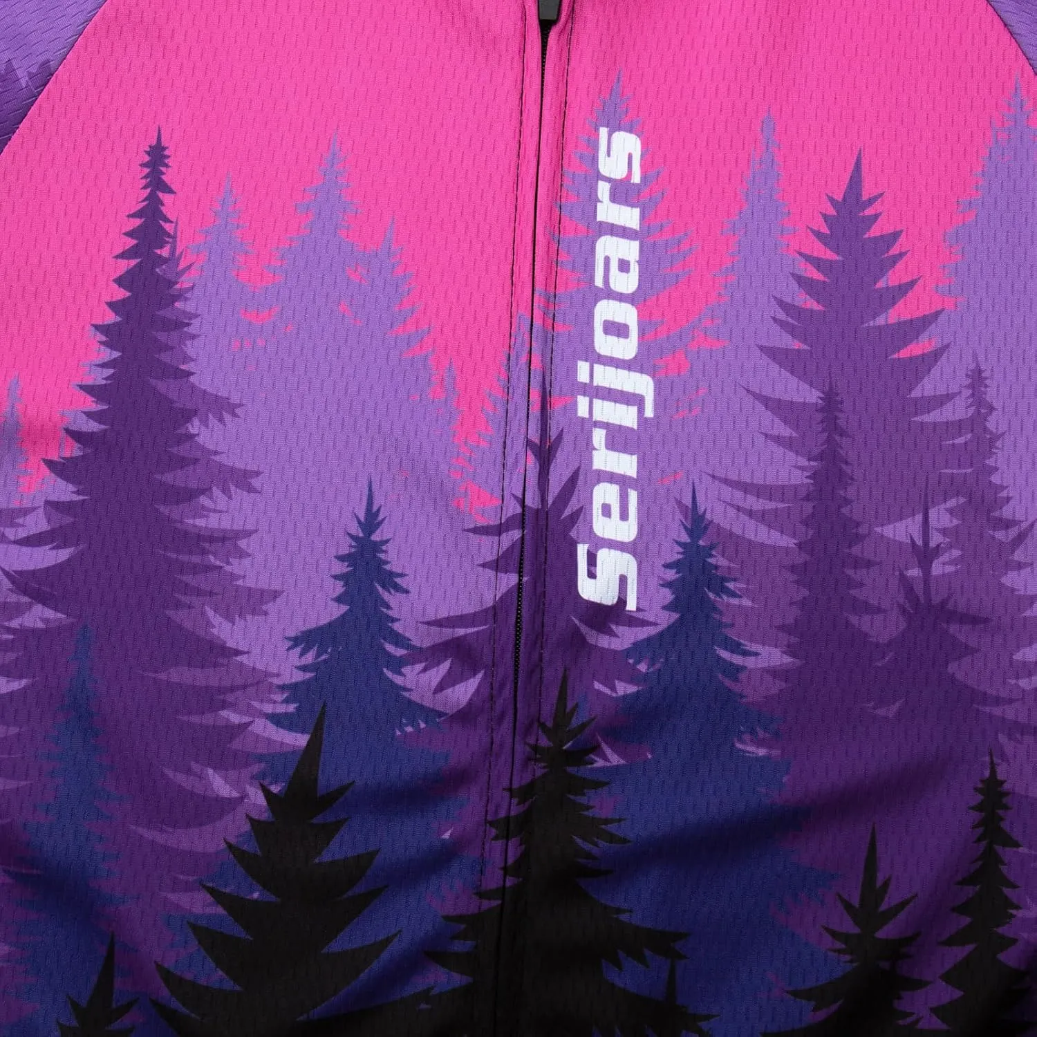 Women's Long Sleeve Cycling Jersey, Quick Dry Bike Top with Reflective Strip, Zipper and Pockets