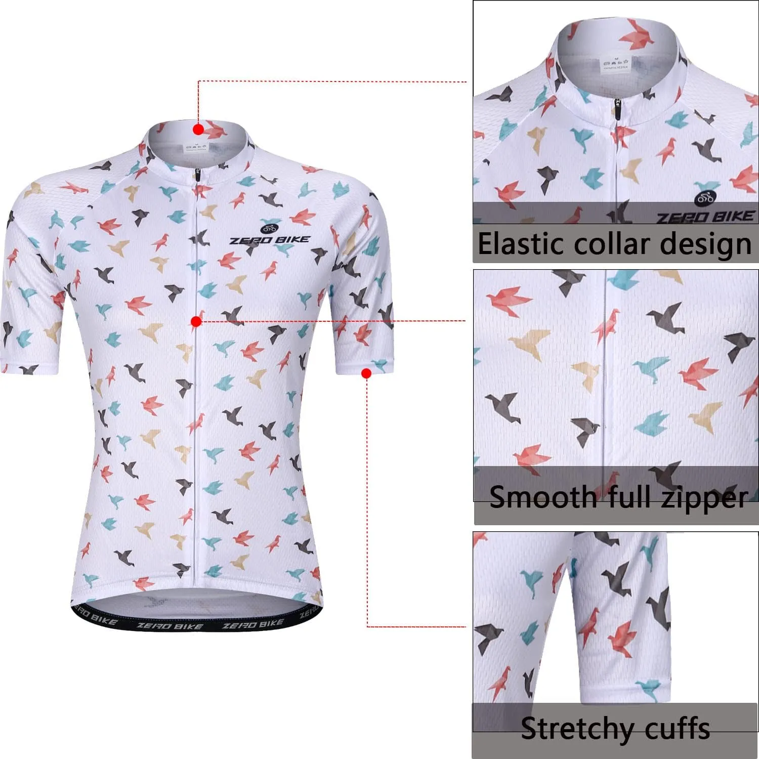 Women's Short Sleeve Cycling Jersey Jacket Cycling Shirt Quick Dry Breathable Mountain Clothing Bike Top
