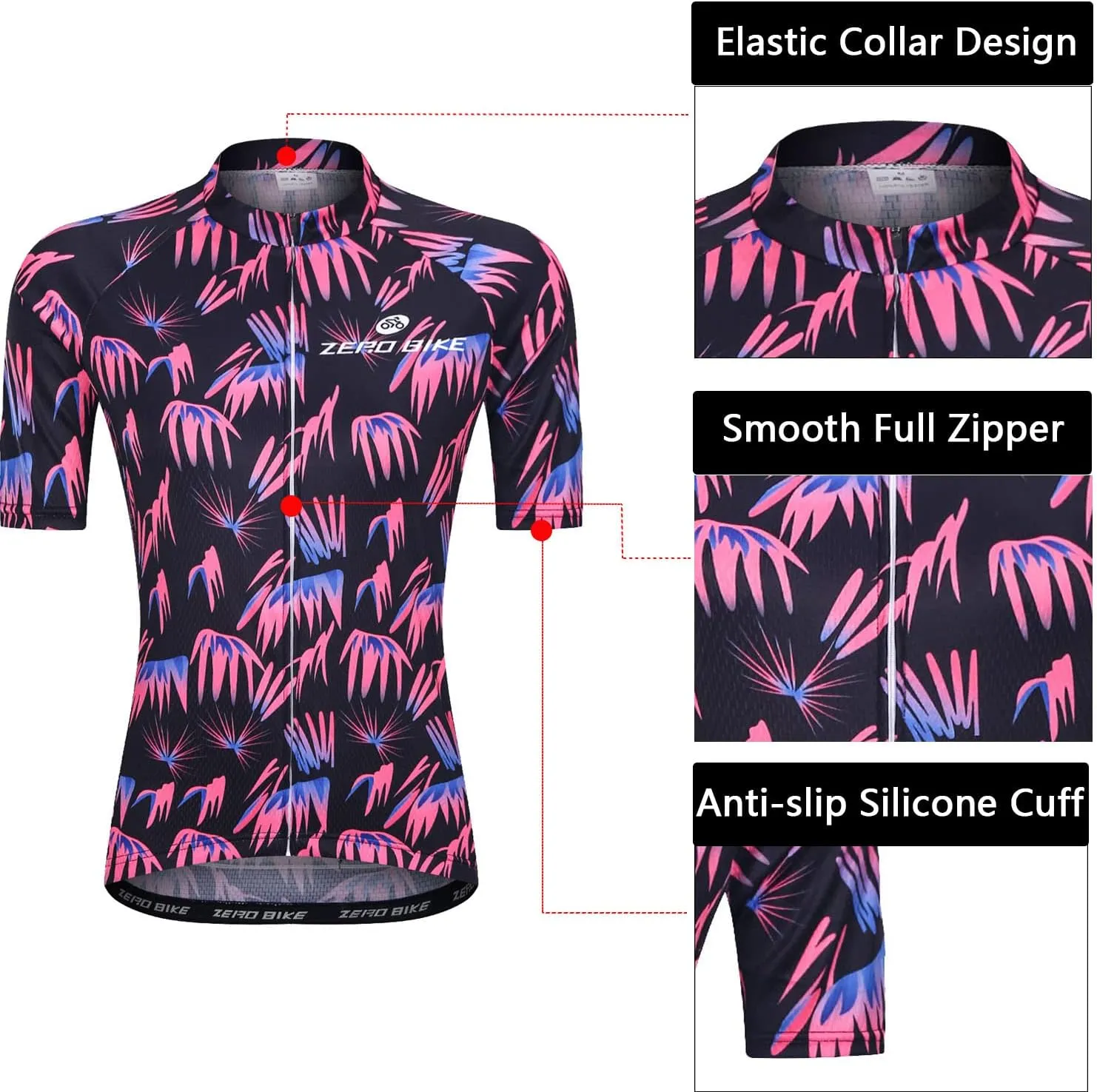 Women's Short Sleeve Cycling Jersey Jacket Cycling Shirt Quick Dry Breathable Mountain Clothing Bike Top