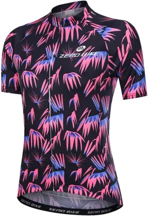 Women's Short Sleeve Cycling Jersey Jacket Cycling Shirt Quick Dry Breathable Mountain Clothing Bike Top