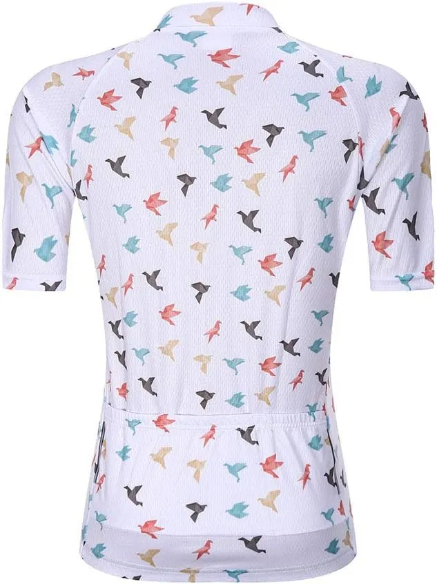 Women's Short Sleeve Cycling Jersey Jacket Cycling Shirt Quick Dry Breathable Mountain Clothing Bike Top