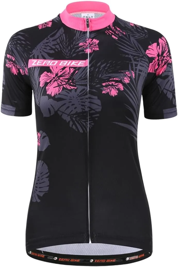 Women's Short Sleeve Cycling Jersey Jacket Cycling Shirt Quick Dry Breathable Mountain Clothing Bike Top